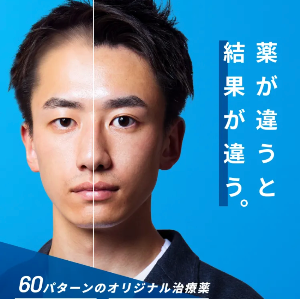 Dクリニックは60パターンのオリジナルAGA治療薬